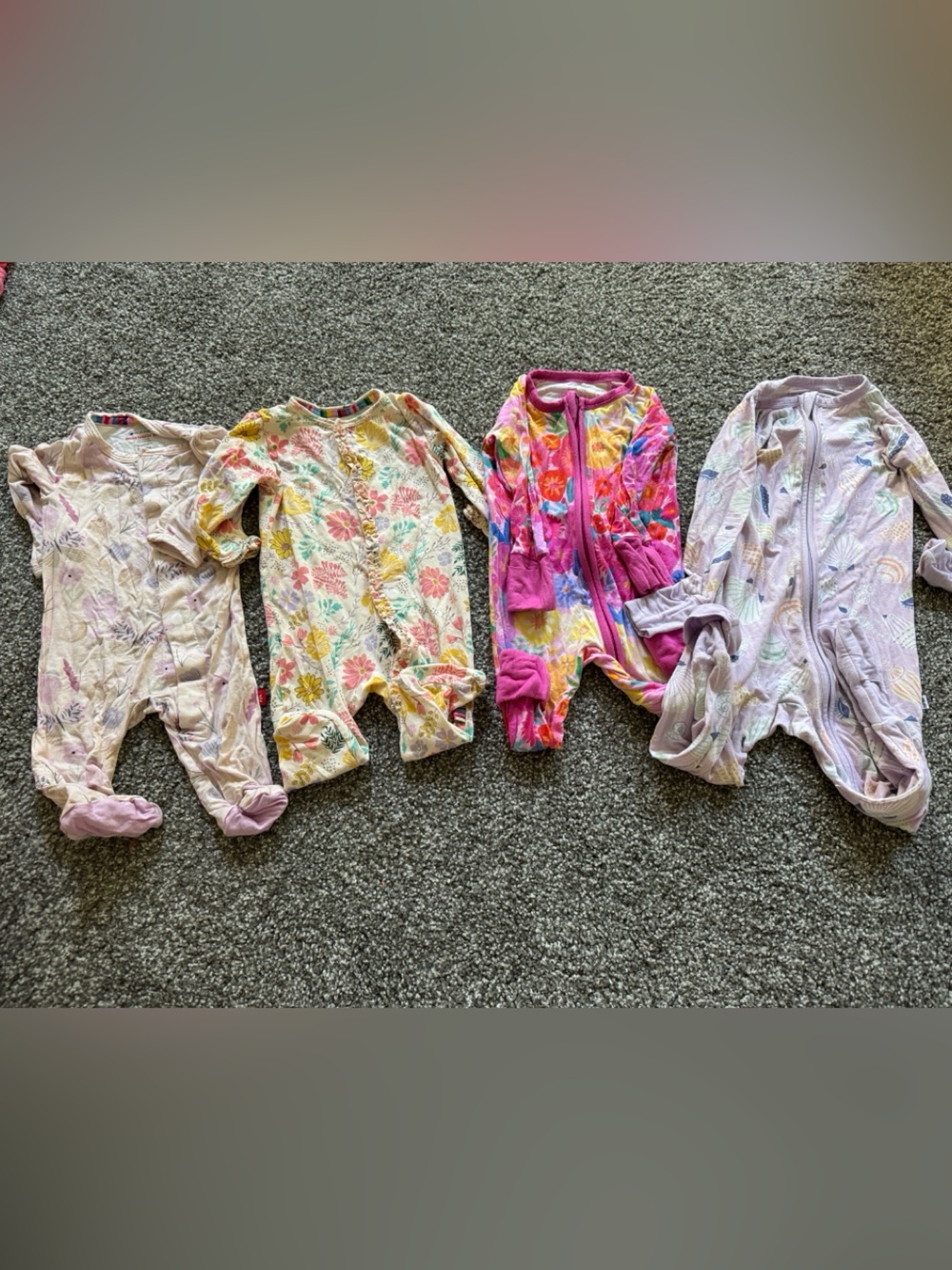 Magnetic Me & Little Sleepies Baby & Girls Footed Pajama Set!